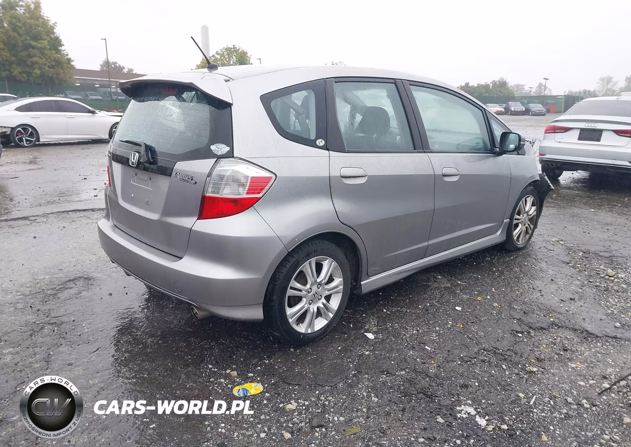 2009 Honda Fit Sport W-Navi VIN:JHMGE88629S018443 - 4