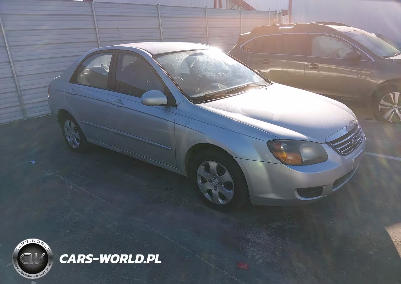 2009 Kia Spectra Lx VIN:KNAFE221695615873 - 1