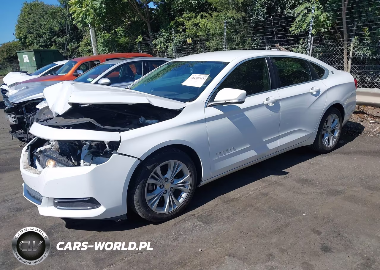 2015 Chevrolet Impala Lt VIN:2G1125S37F9198862 - 2