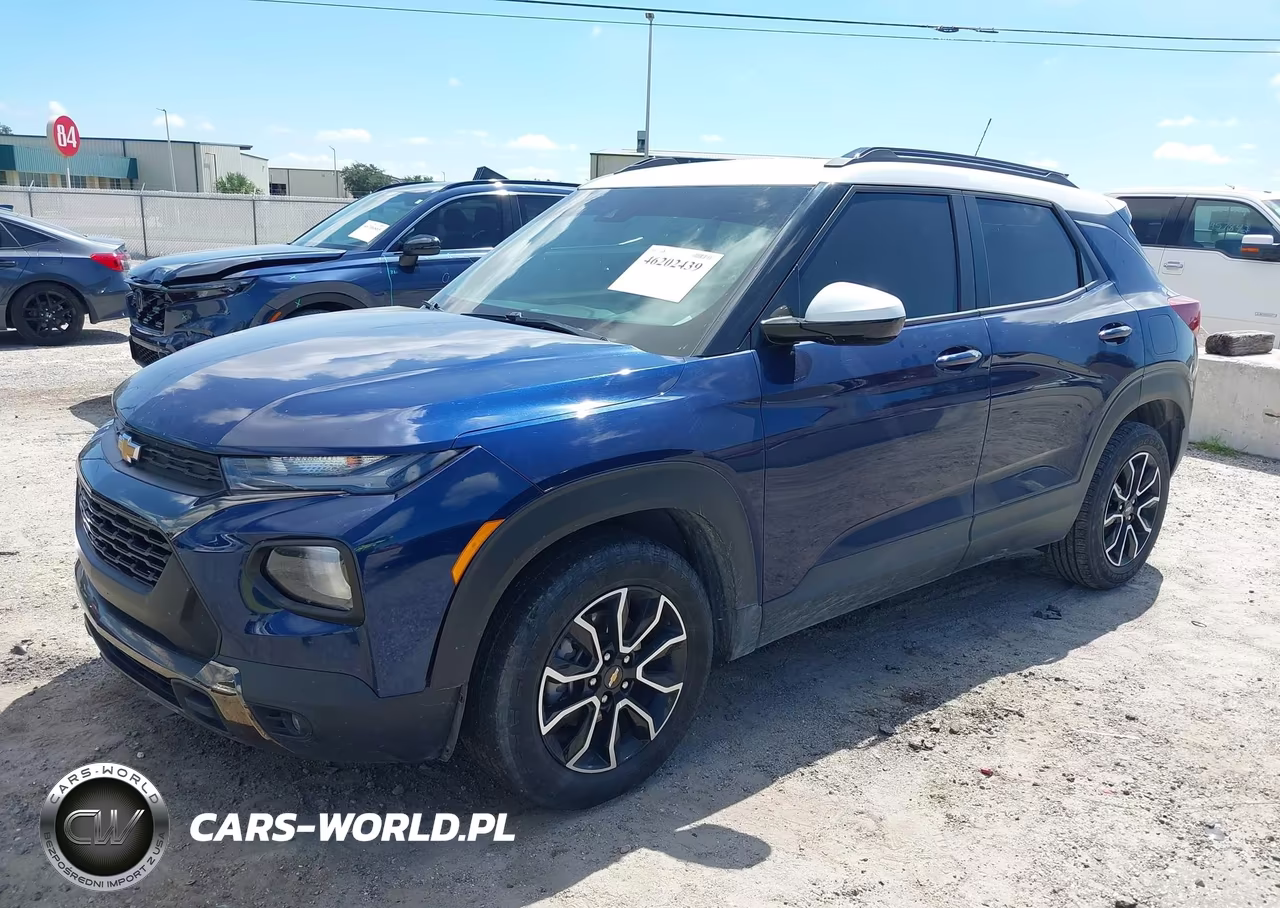 2022 Chevrolet Trailblazer Fwd Activ VIN:KL79MVSL1NB110127 - 2
