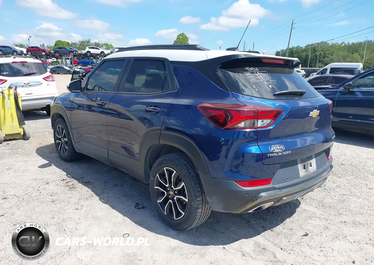 2022 Chevrolet Trailblazer Fwd Activ VIN:KL79MVSL1NB110127 - 3