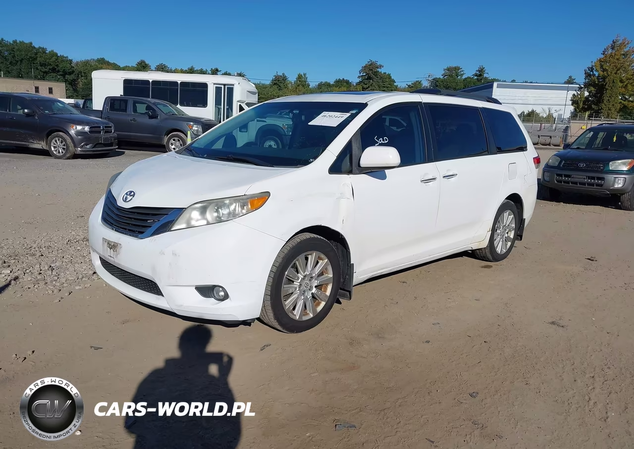 2012 Toyota Sienna Xle 7 Passenger VIN:5TDDK3DC8CS037798 - 2