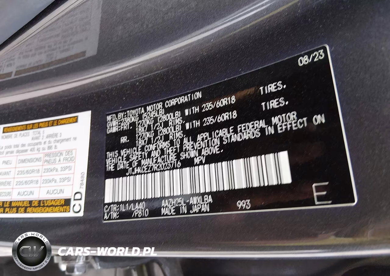 2024 Lexus Nx 350H Luxury VIN:JTJHKCEZ7R2023716 - 9