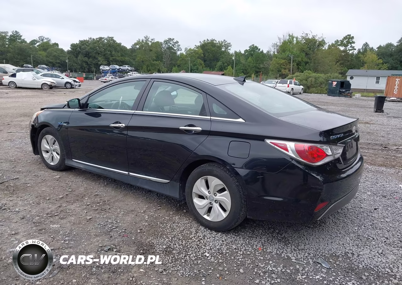 2013 Hyundai Sonata Hybrid VIN:KMHEC4A41DA076358 - 3