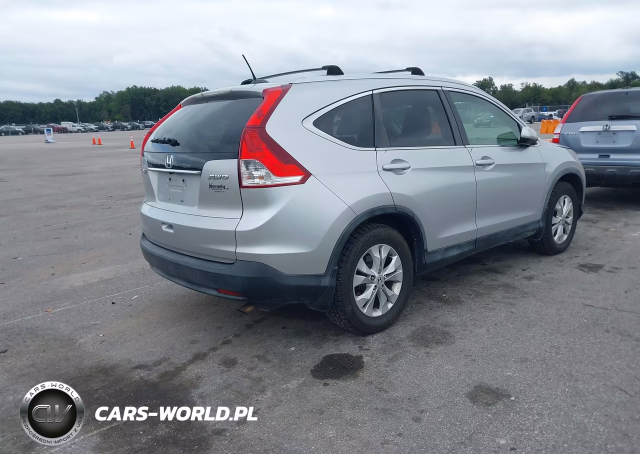 2012 Honda Cr-V Ex-L VIN:JHLRM4H78CC009524 - 4