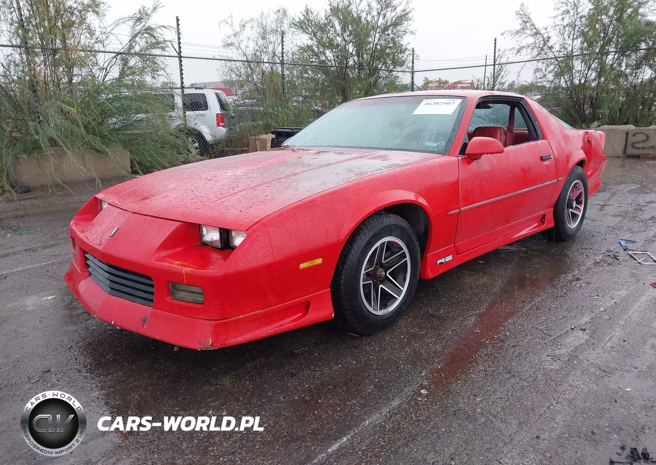 1991 Chevrolet Camaro Rs VIN:1G1FP23T4ML112580 - 2