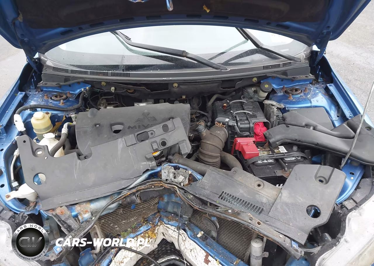 2010 Mitsubishi Lancer Es VIN:JA32U2FU7AU031323 - 10