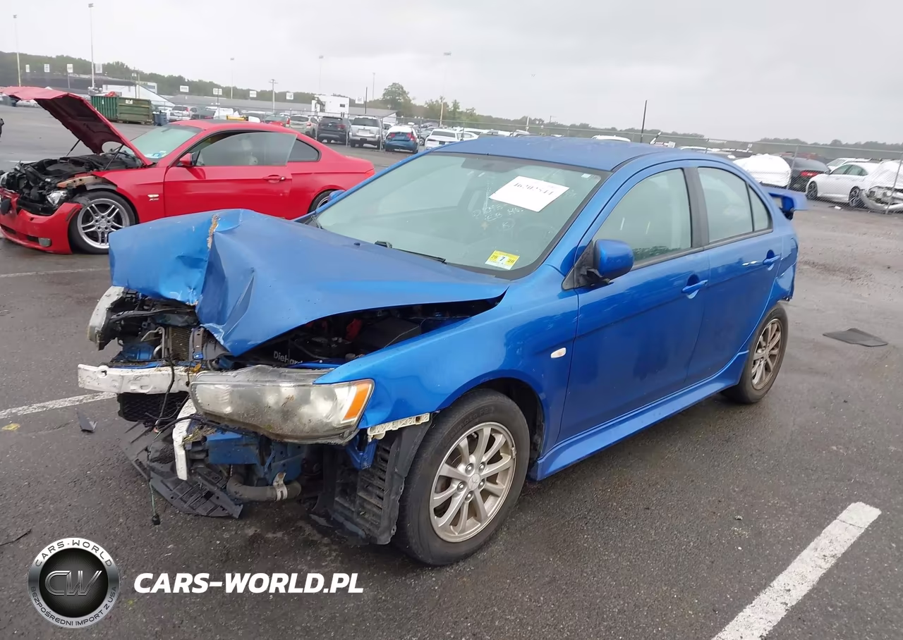 2010 Mitsubishi Lancer Es VIN:JA32U2FU7AU031323 - 2
