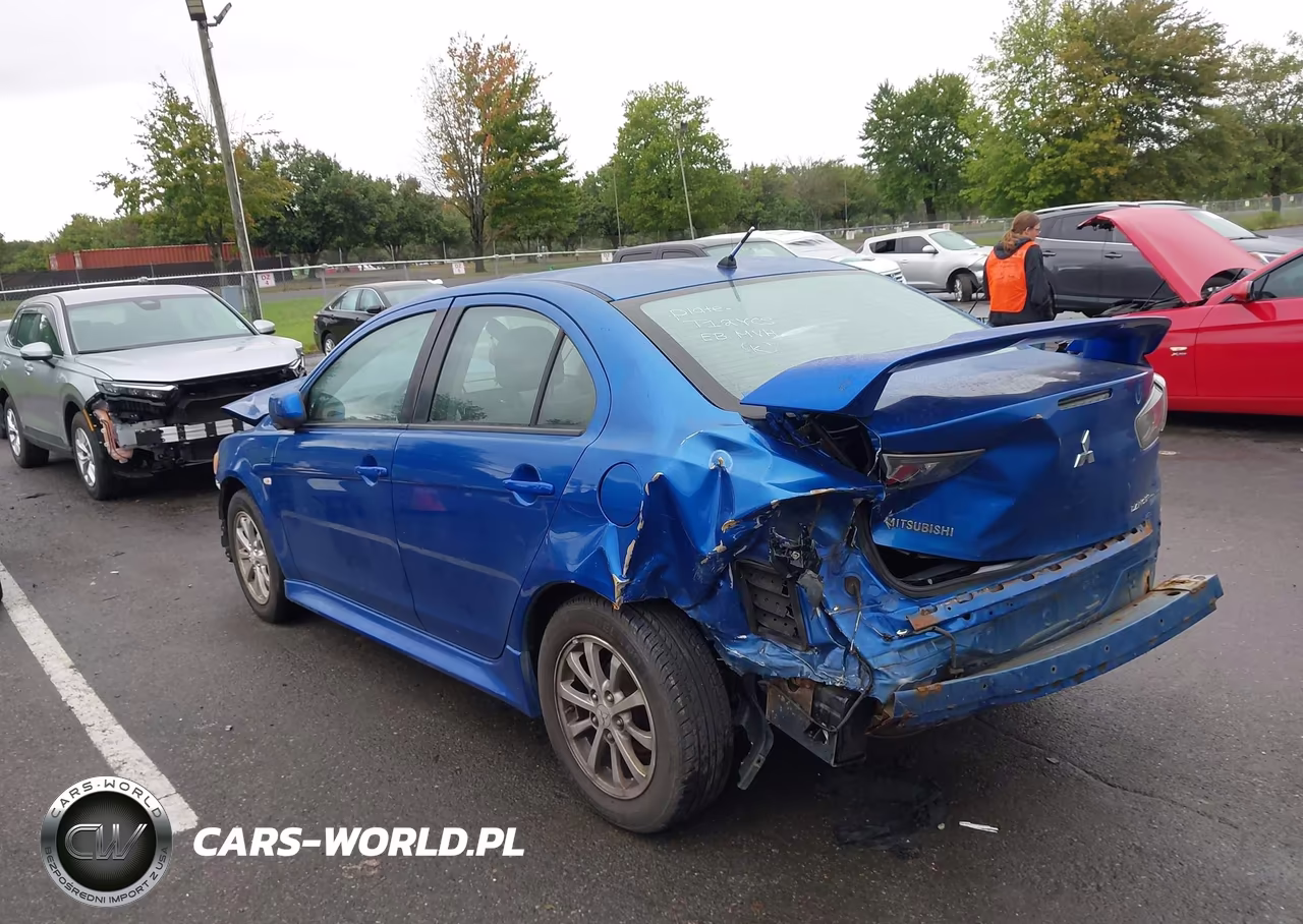 2010 Mitsubishi Lancer Es VIN:JA32U2FU7AU031323 - 3