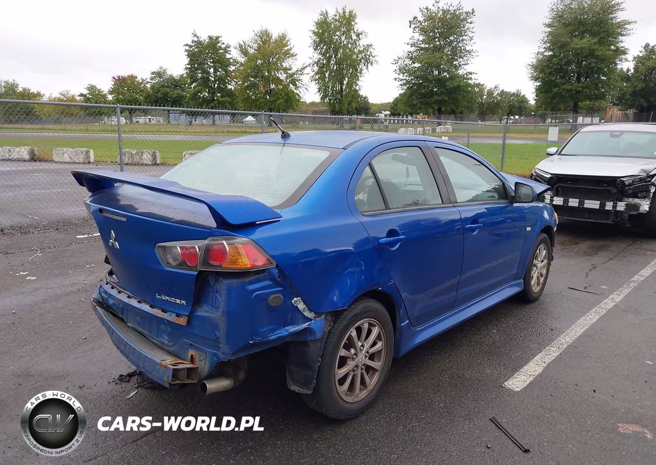 2010 Mitsubishi Lancer Es VIN:JA32U2FU7AU031323 - 4