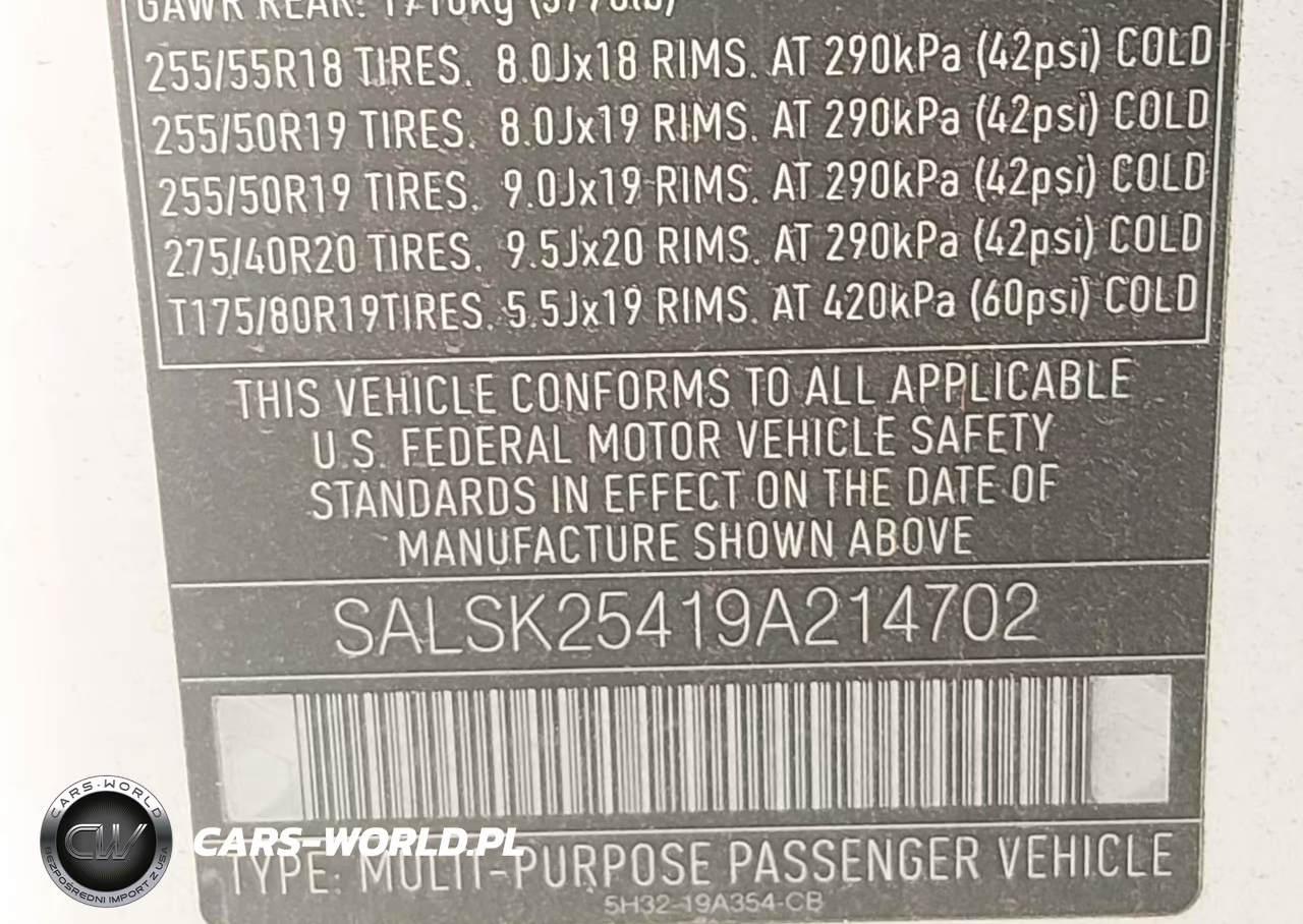 2009 Land Rover Range Rover Sport Hse VIN:SALSK25419A214702 - 9