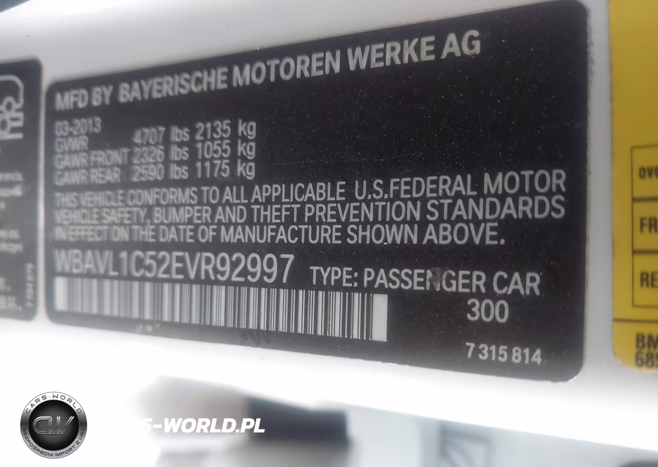 2014 BMW X1 xDrive28I VIN:WBAVL1C52EVR92997 - 9