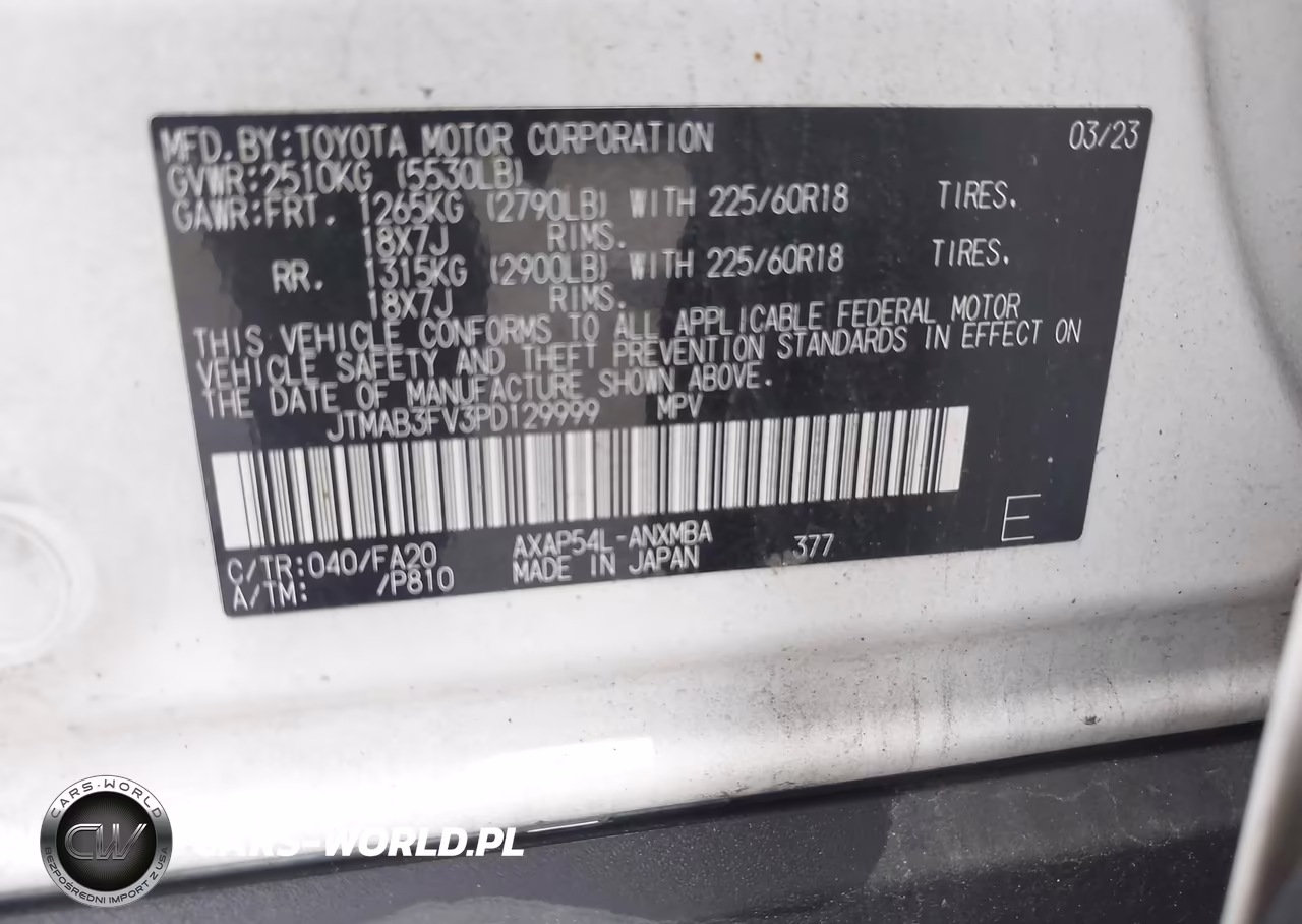 2023 Toyota Rav4 Prime Se VIN:JTMAB3FV3PD129999 - 9