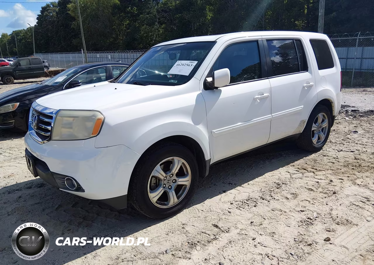 2012 Honda Pilot Ex-L VIN:5FNYF3H59CB014701 - 2