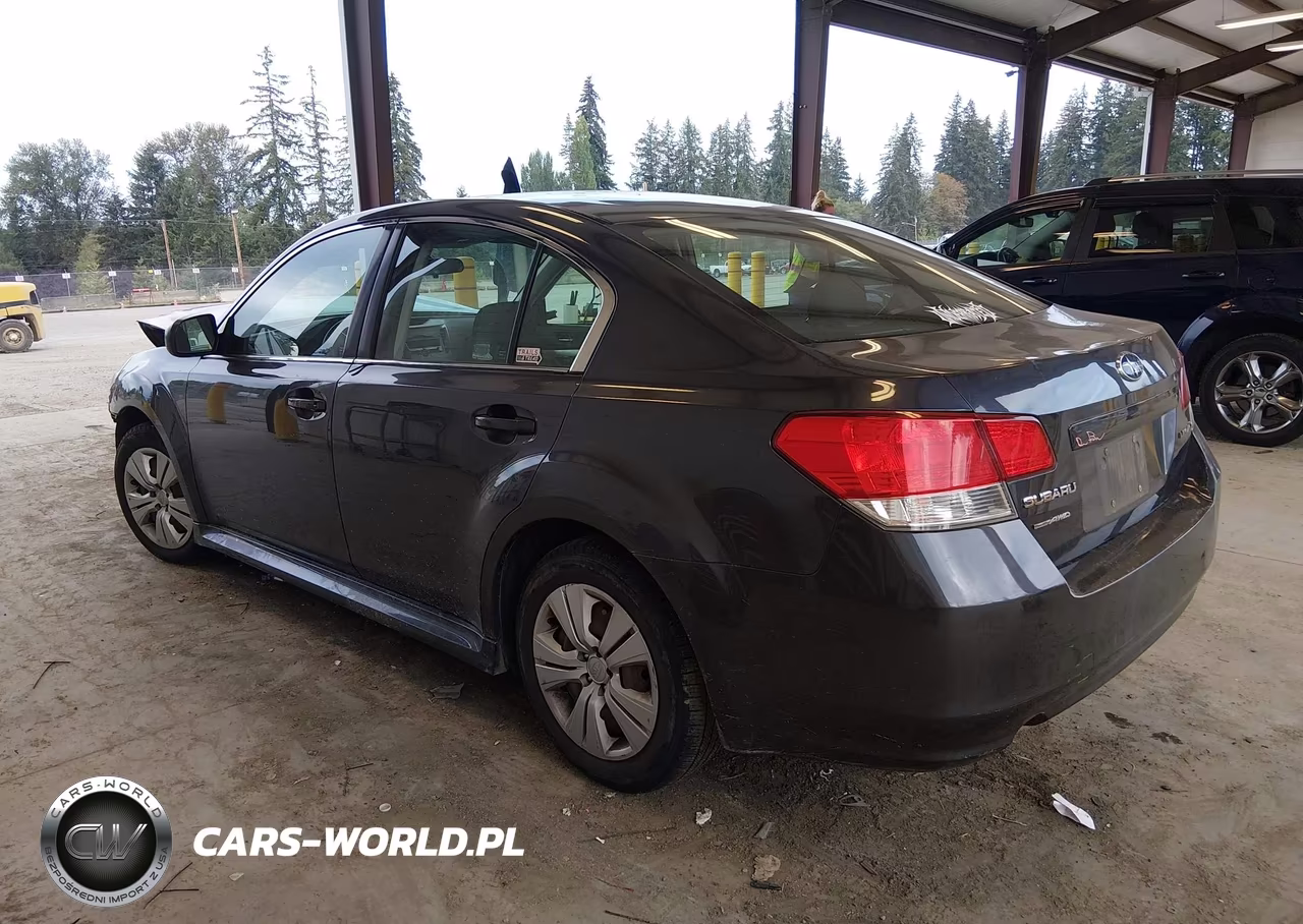 2010 Subaru Legacy 2.5I (M6) VIN:4S3BMAA64A1221893 - 3