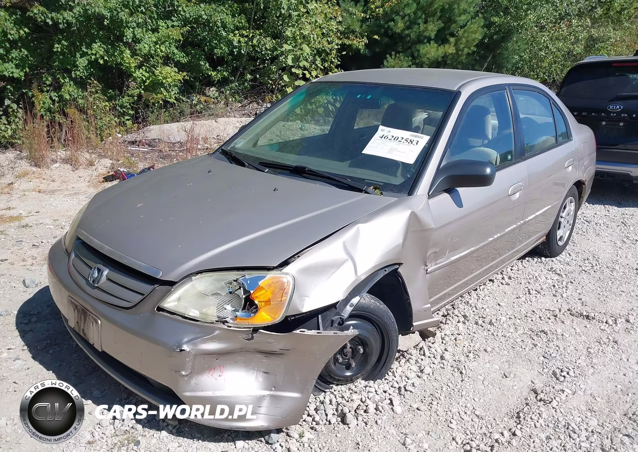 2002 Honda Civic Lx VIN:2HGES16582H568764 - 2