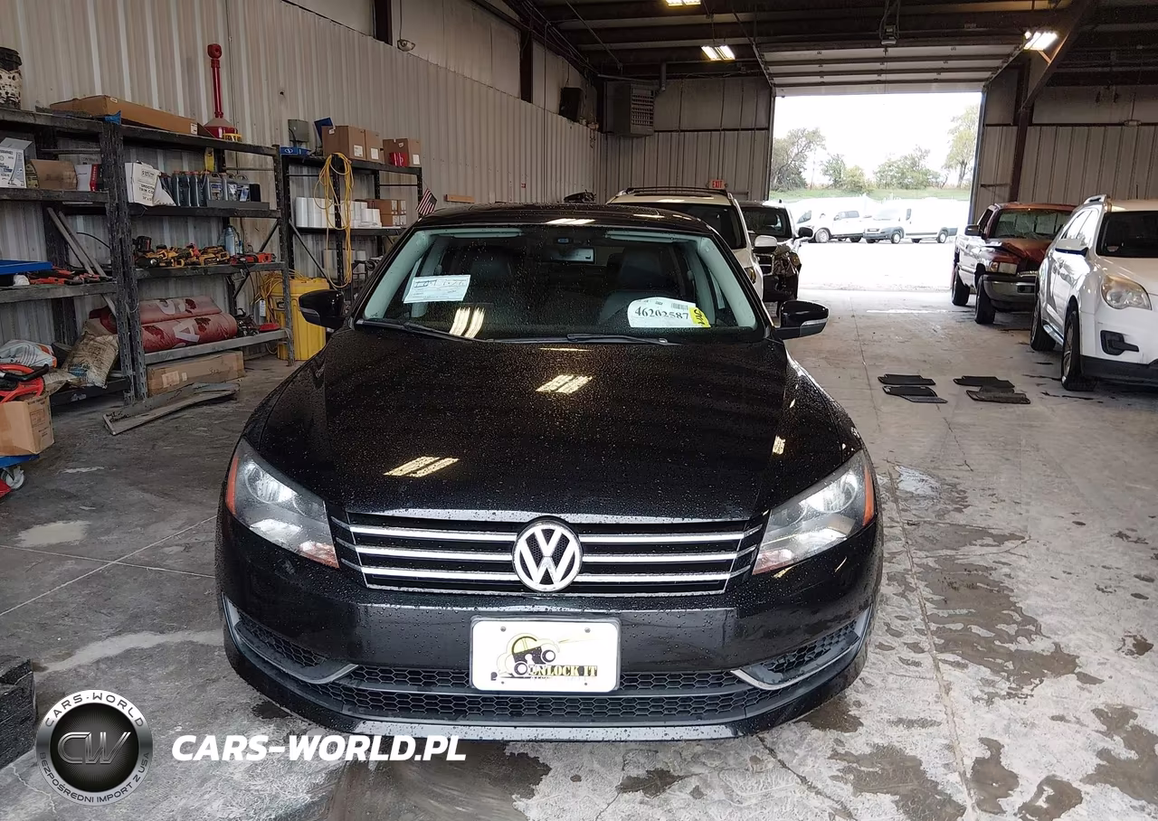 2013 Volkswagen Passat Se W-Sunroof Nav VIN:1VWBP7A32DC115349 - 12