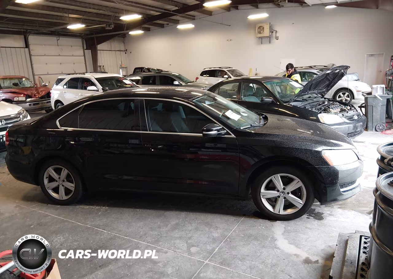 2013 Volkswagen Passat Se W-Sunroof Nav VIN:1VWBP7A32DC115349 - 13