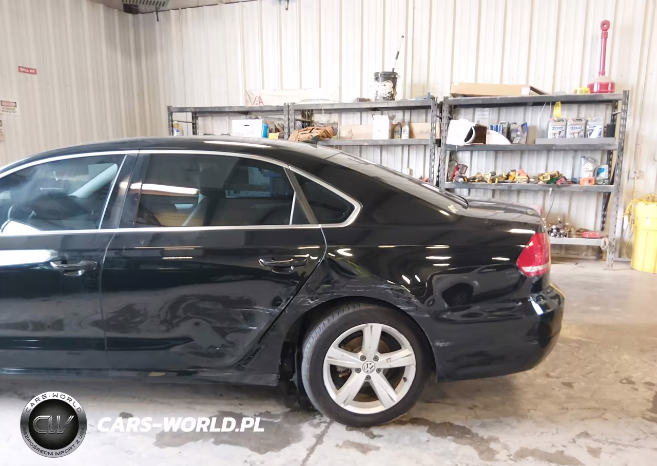 2013 Volkswagen Passat Se W-Sunroof Nav VIN:1VWBP7A32DC115349 - 6