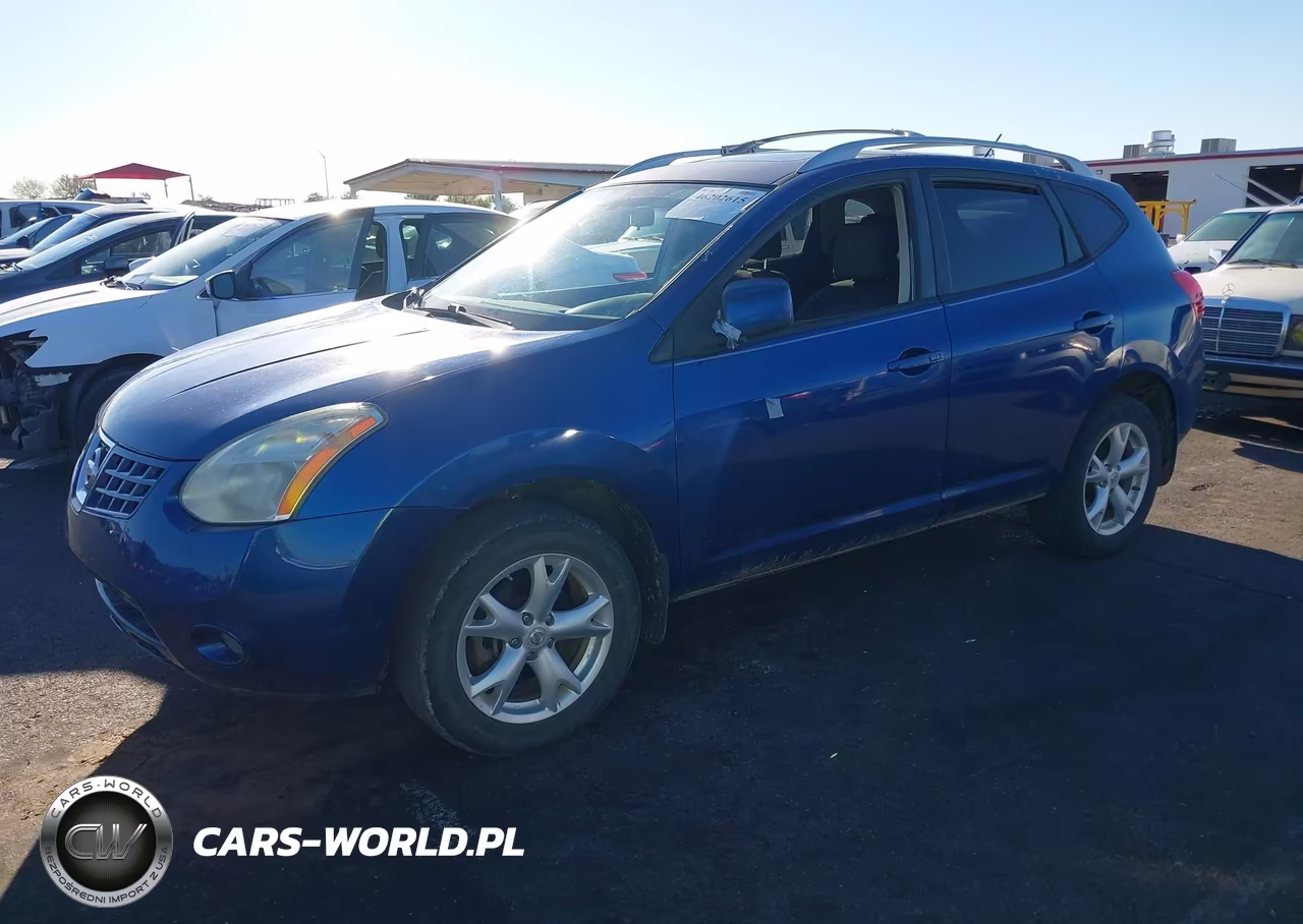 2009 Nissan Rogue Sl VIN:JN8AS58VX9W161028 - 2