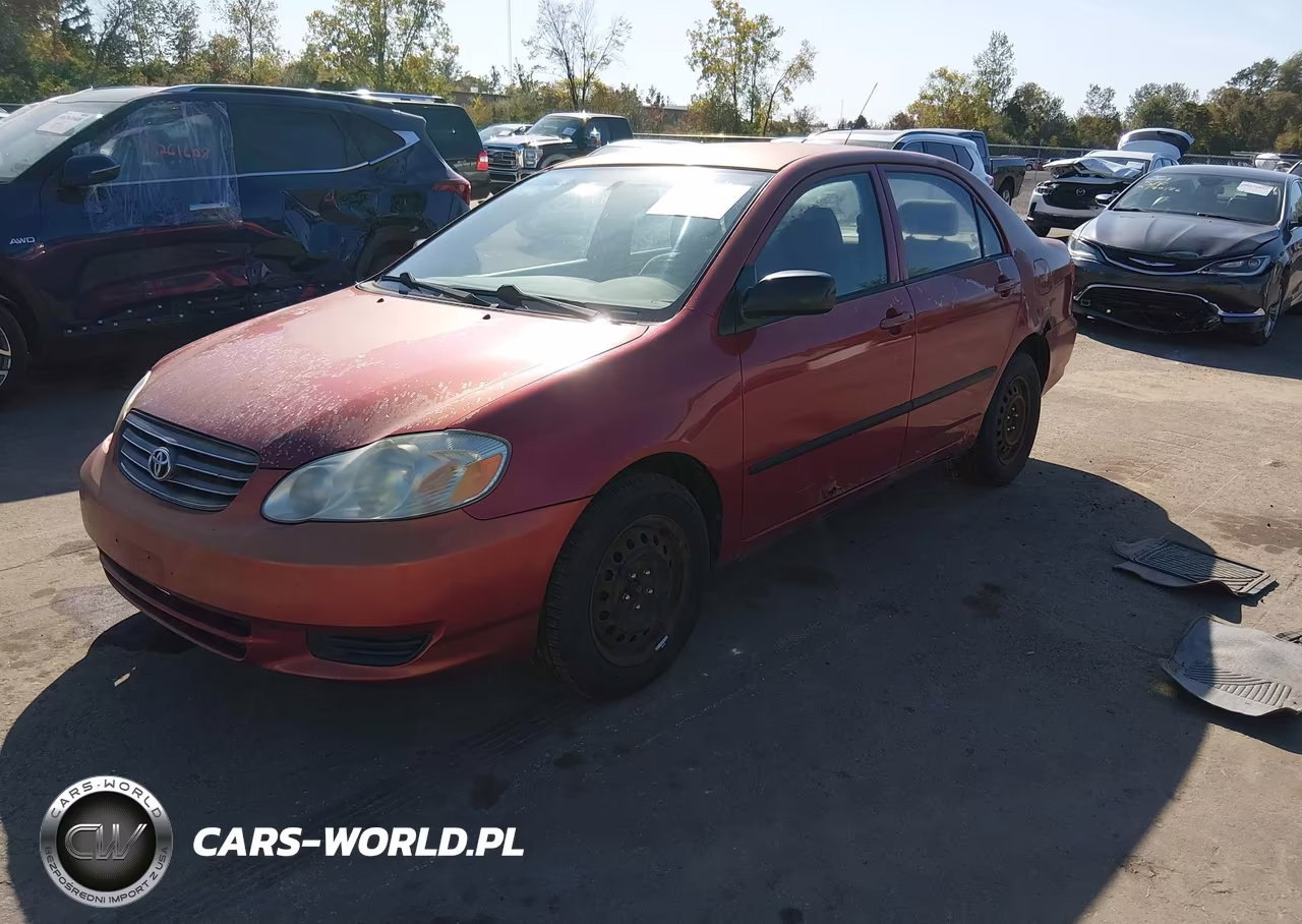 2003 Toyota Corolla Ce VIN:1NXBR32E83Z090242 - 2