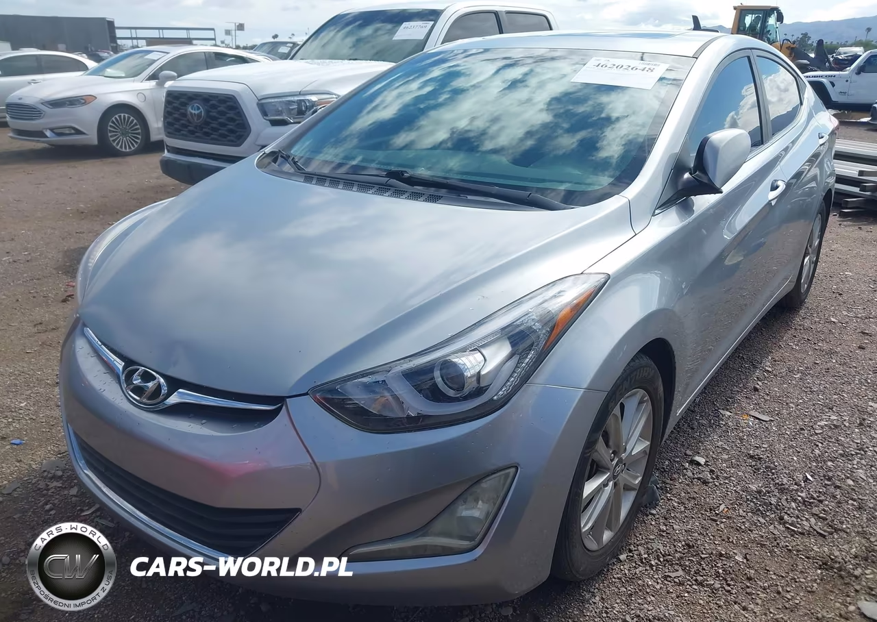 2015 Hyundai Elantra Se VIN:5NPDH4AE3FH553233 - 2