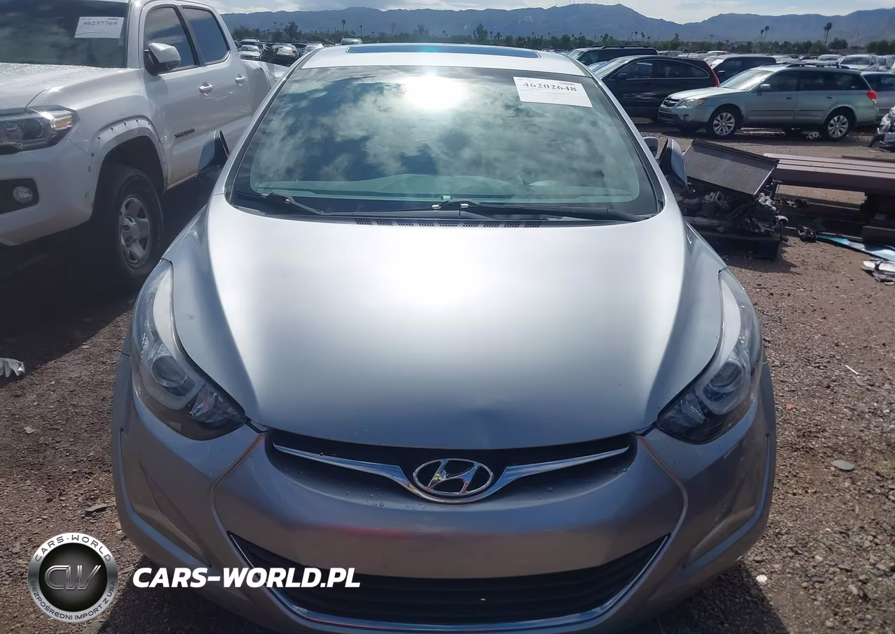 2015 Hyundai Elantra Se VIN:5NPDH4AE3FH553233 - 6