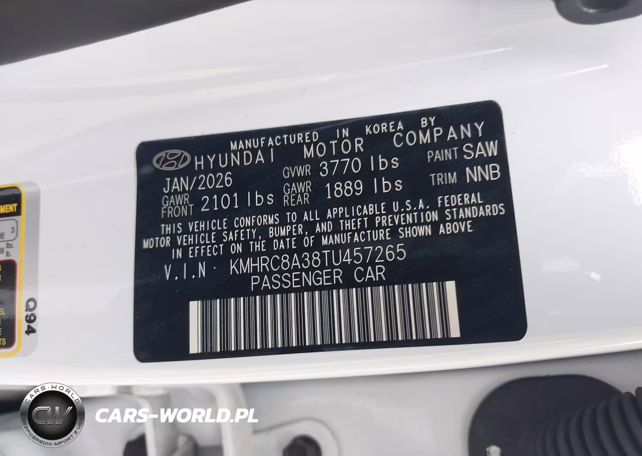 2026 Hyundai Venue Sel VIN:KMHRC8A38TU457265 - 9