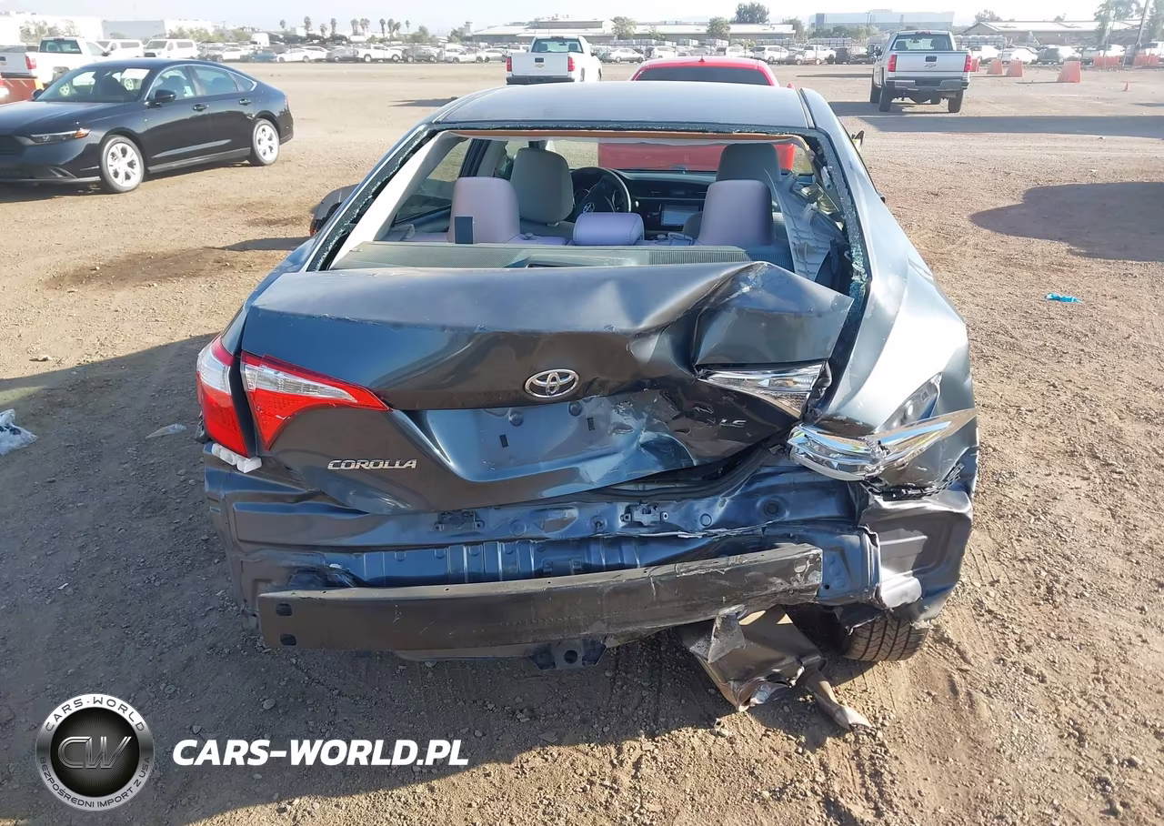 2015 Toyota Corolla Le Plus VIN:5YFBURHE3FP292582 - 6