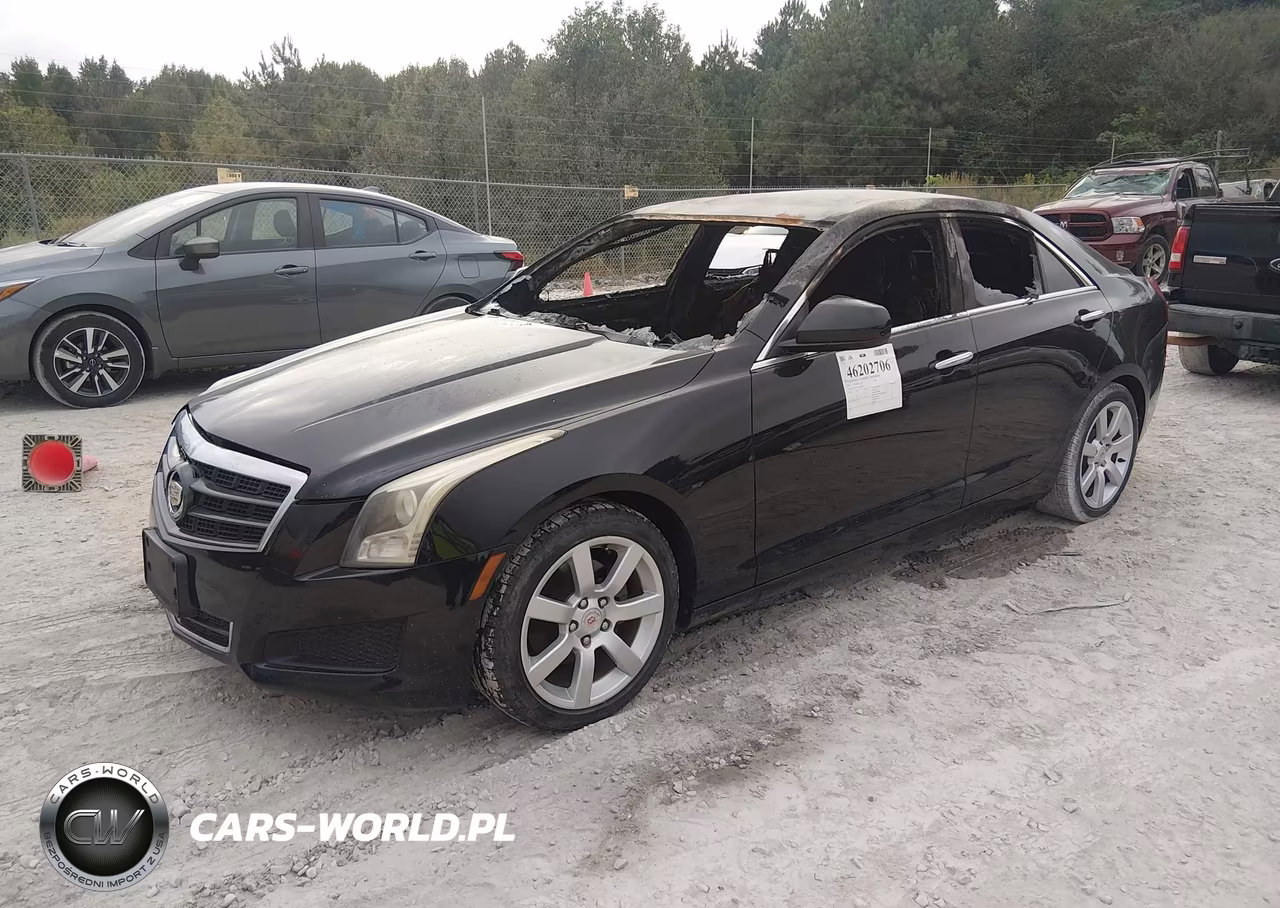 2014 Cadillac Ats Standard Rwd VIN:1G6AA5RAXE0118920 - 2