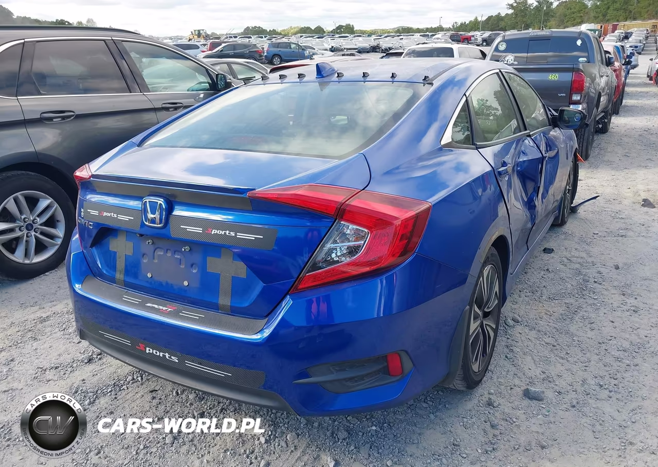 2018 Honda Civic Ex-T VIN:JHMFC1F33JX039987 - 4