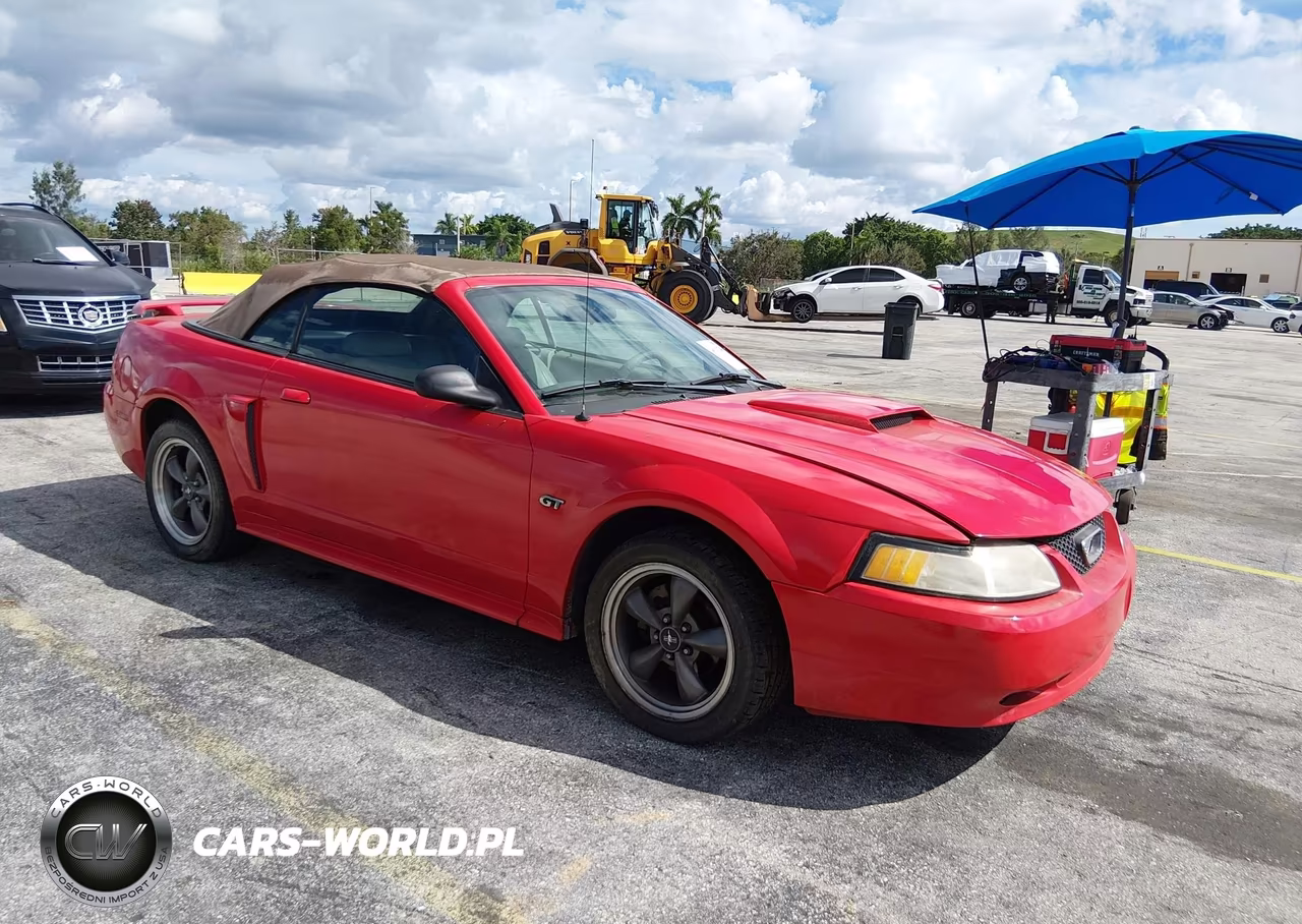 2003 Ford Mustang Gt VIN:1FAFP45XX3F339858 - 1