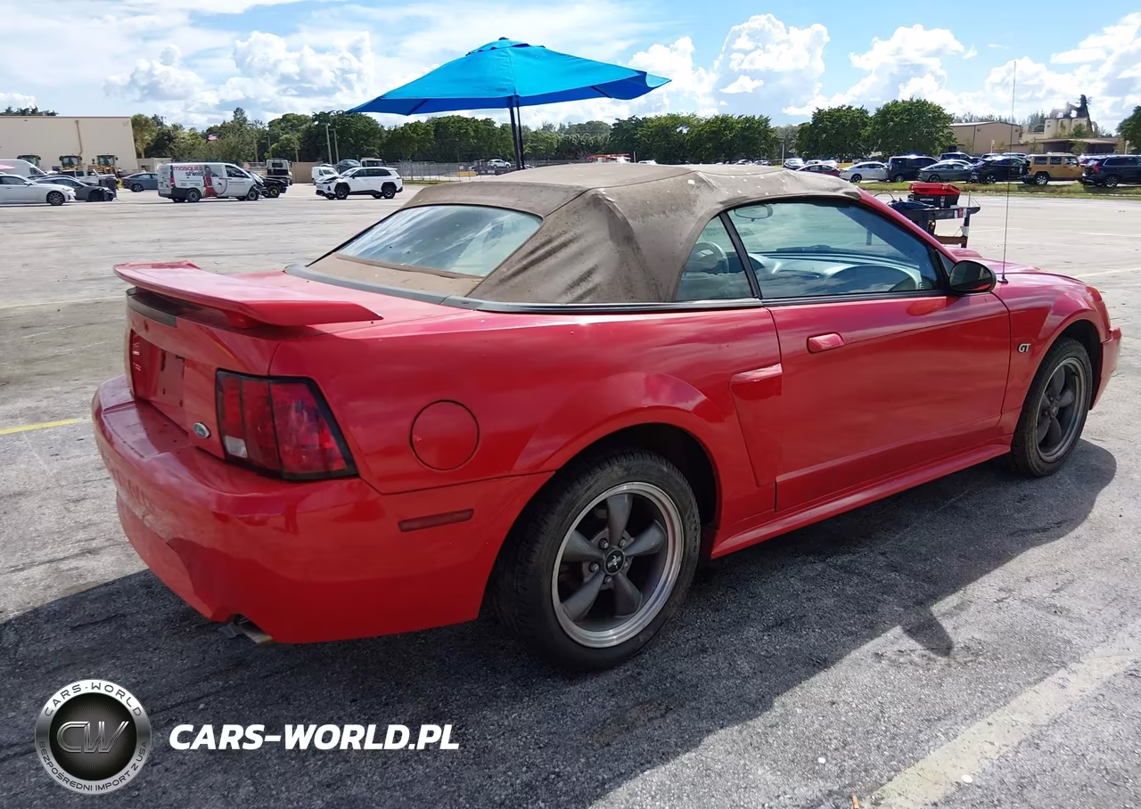 2003 Ford Mustang Gt VIN:1FAFP45XX3F339858 - 4