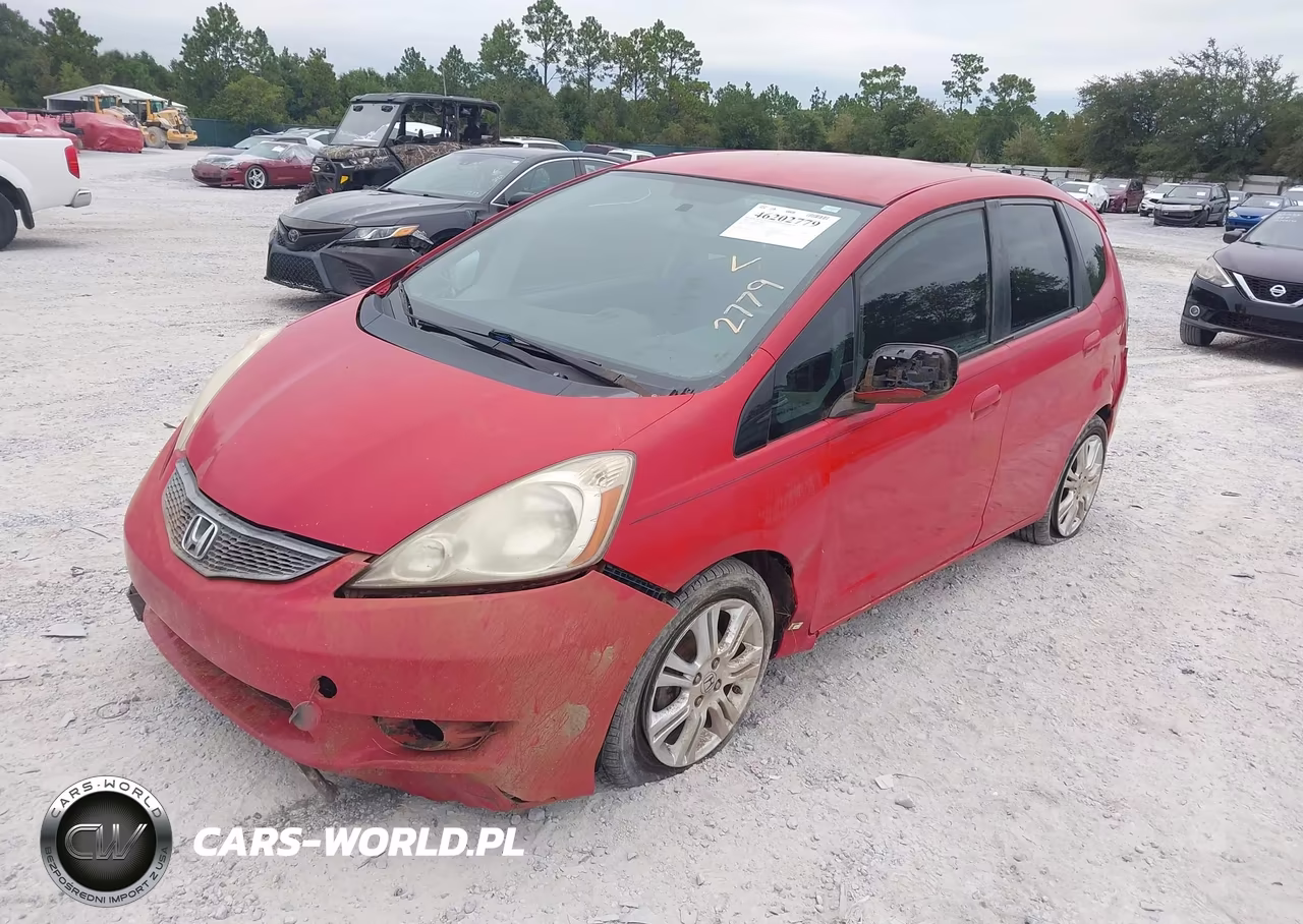 2009 Honda Fit Sport VIN:JHMGE884X9S047039 - 2