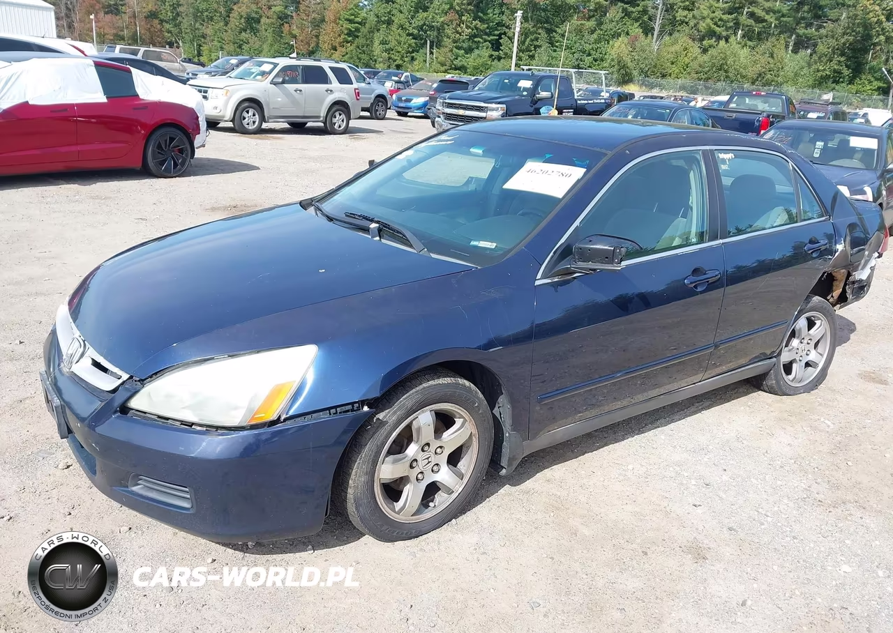 2007 Honda Accord 2.4 Lx VIN:1HGCM56457A079485 - 2