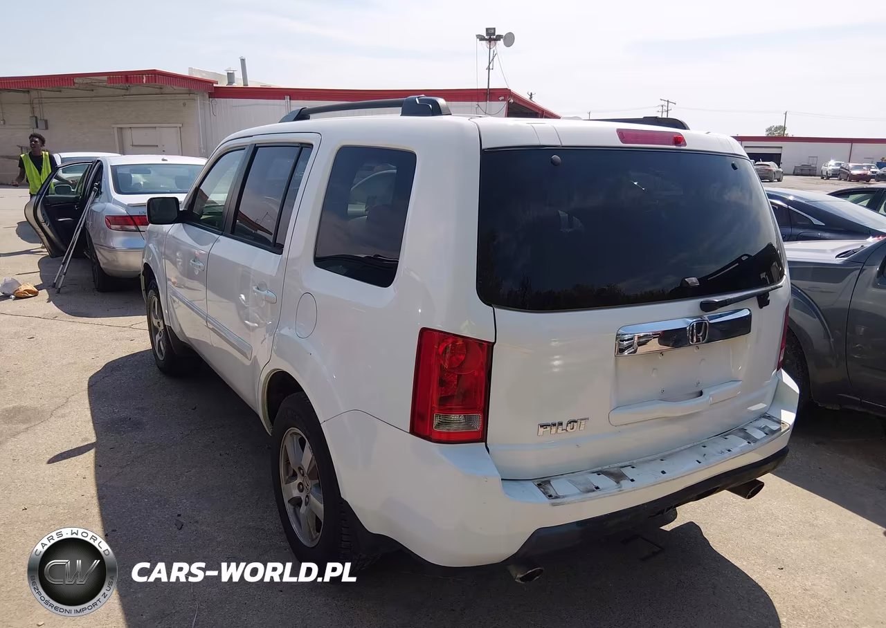 2009 Honda Pilot Ex VIN:5FNYF384X9B015517 - 3