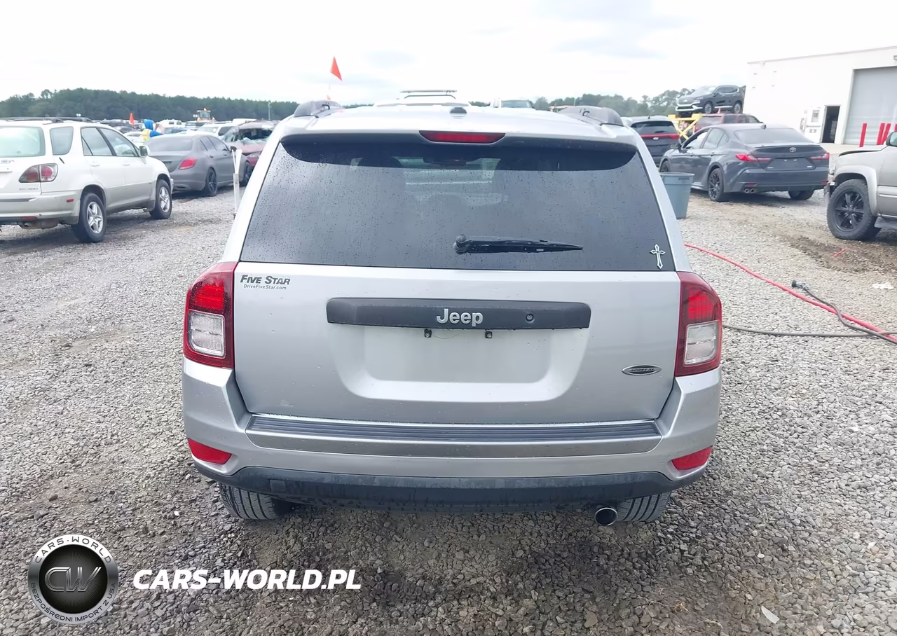 2017 Jeep Compass Sport Se Fwd VIN:1C4NJCBA4HD173843 - 16