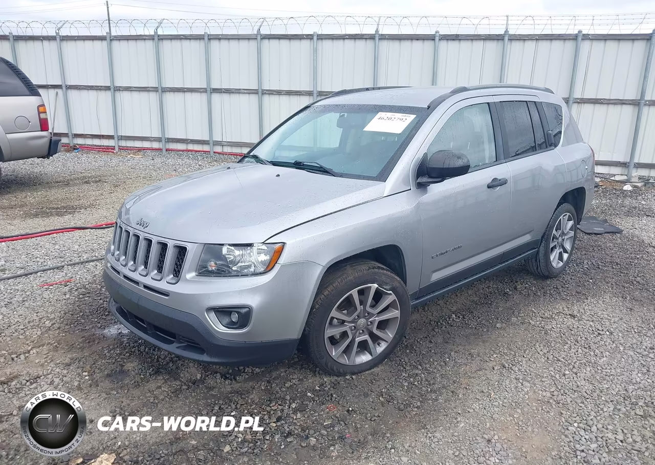 2017 Jeep Compass Sport Se Fwd VIN:1C4NJCBA4HD173843 - 2