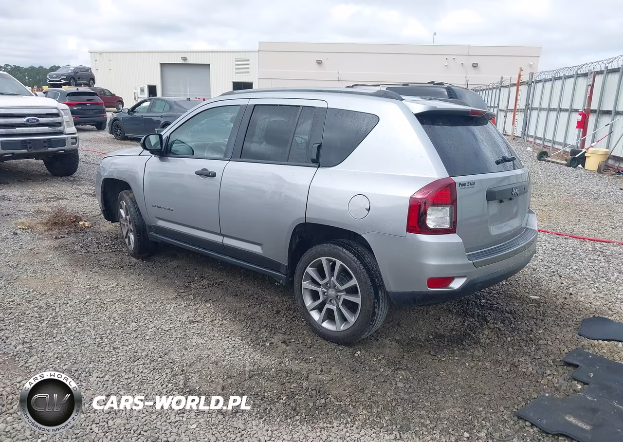 2017 Jeep Compass Sport Se Fwd VIN:1C4NJCBA4HD173843 - 3