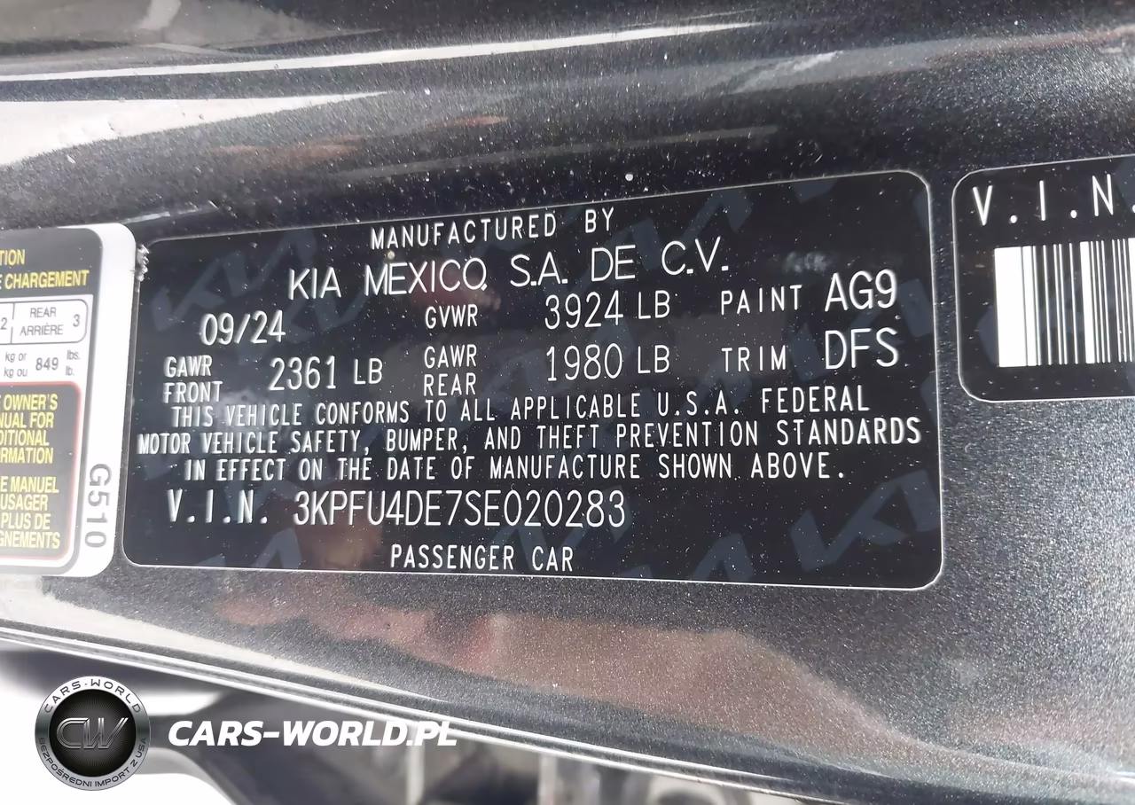 2025 Kia K4 Ex VIN:3KPFU4DE7SE020283 - 9