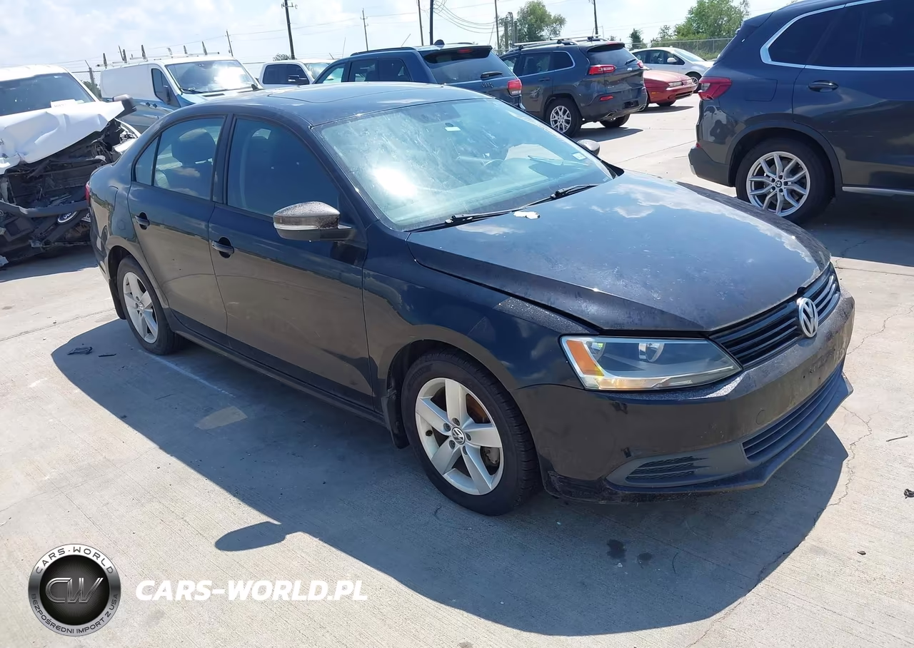 2012 Volkswagen Jetta 2.0L Tdi VIN:3VW3L7AJ2CM421317 - 1