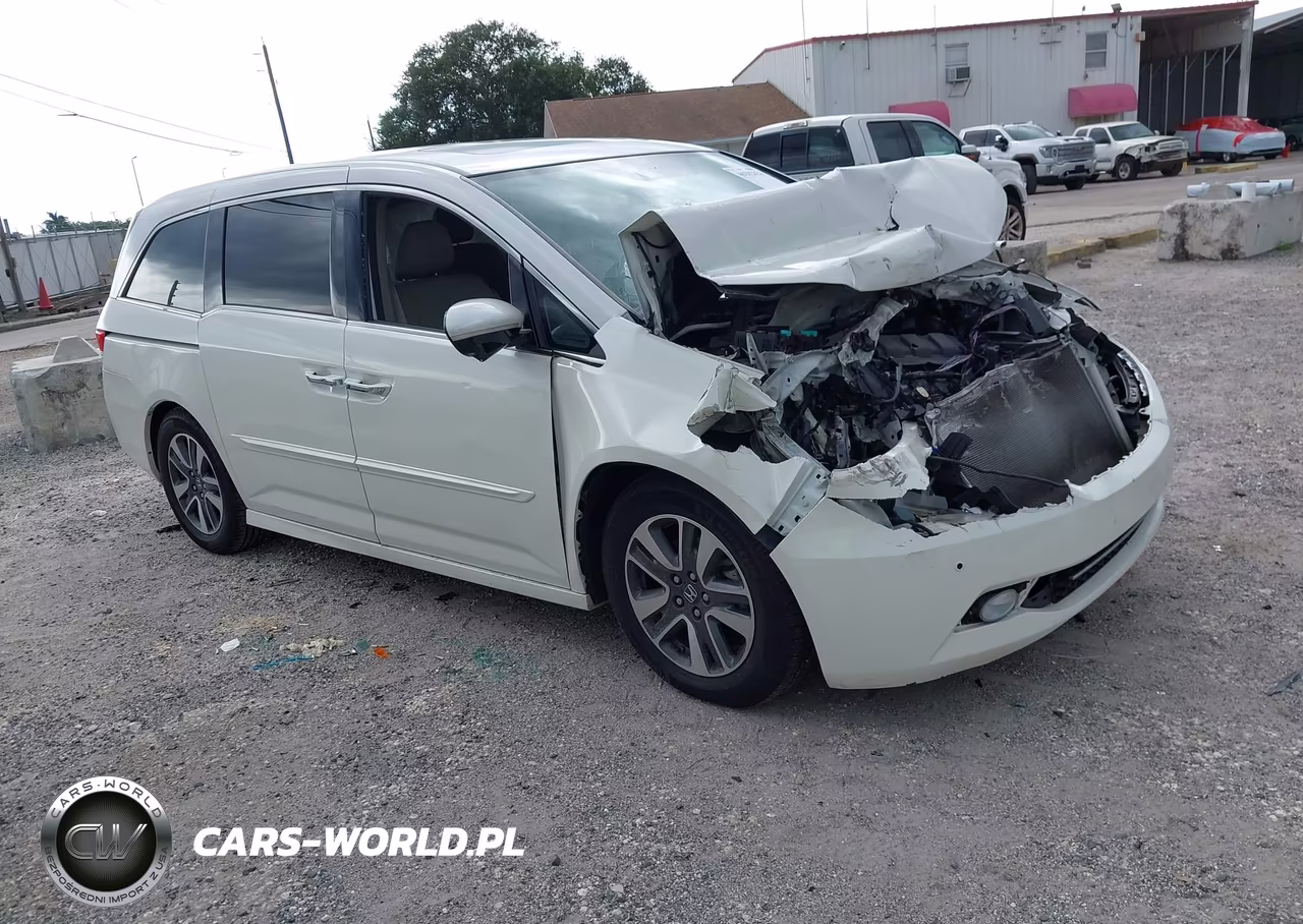 2015 Honda Odyssey Touring-Touring Elite VIN:5FNRL5H96FB090019 - 1