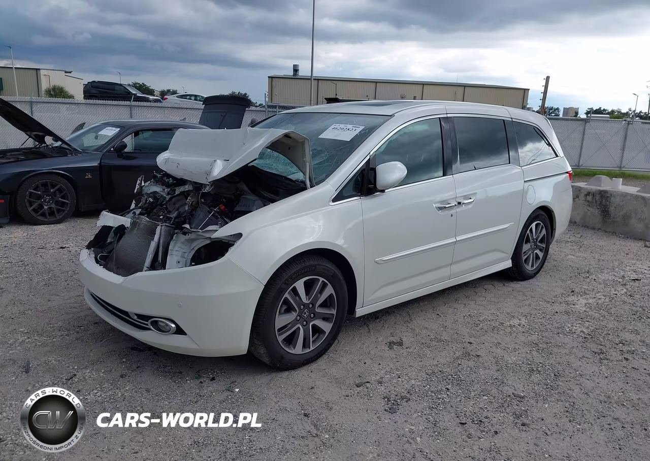 2015 Honda Odyssey Touring-Touring Elite VIN:5FNRL5H96FB090019 - 2