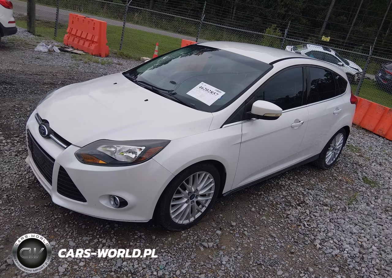 2014 Ford Focus Titanium VIN:1FADP3N27EL208705 - 2