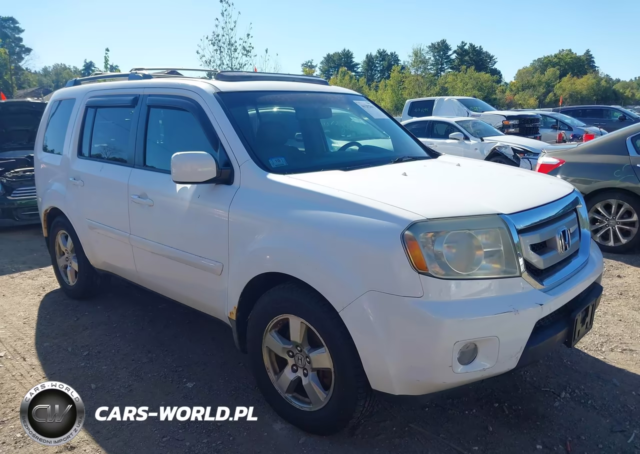 2009 Honda Pilot Ex-L VIN:5FNYF48629B041925 - 1