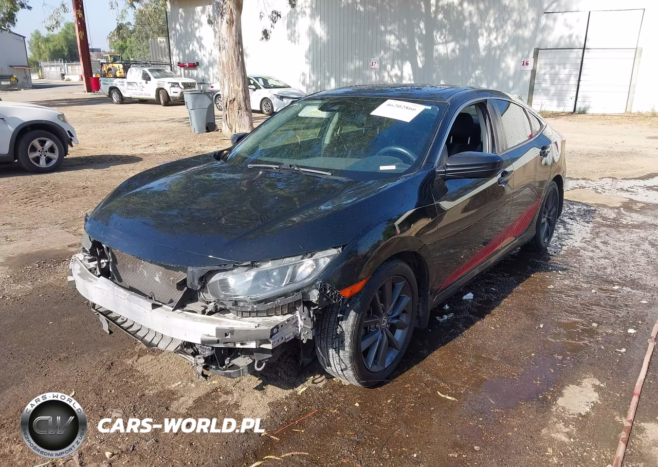 2020 Honda Civic Ex VIN:19XFC1F36LE009175 - 2