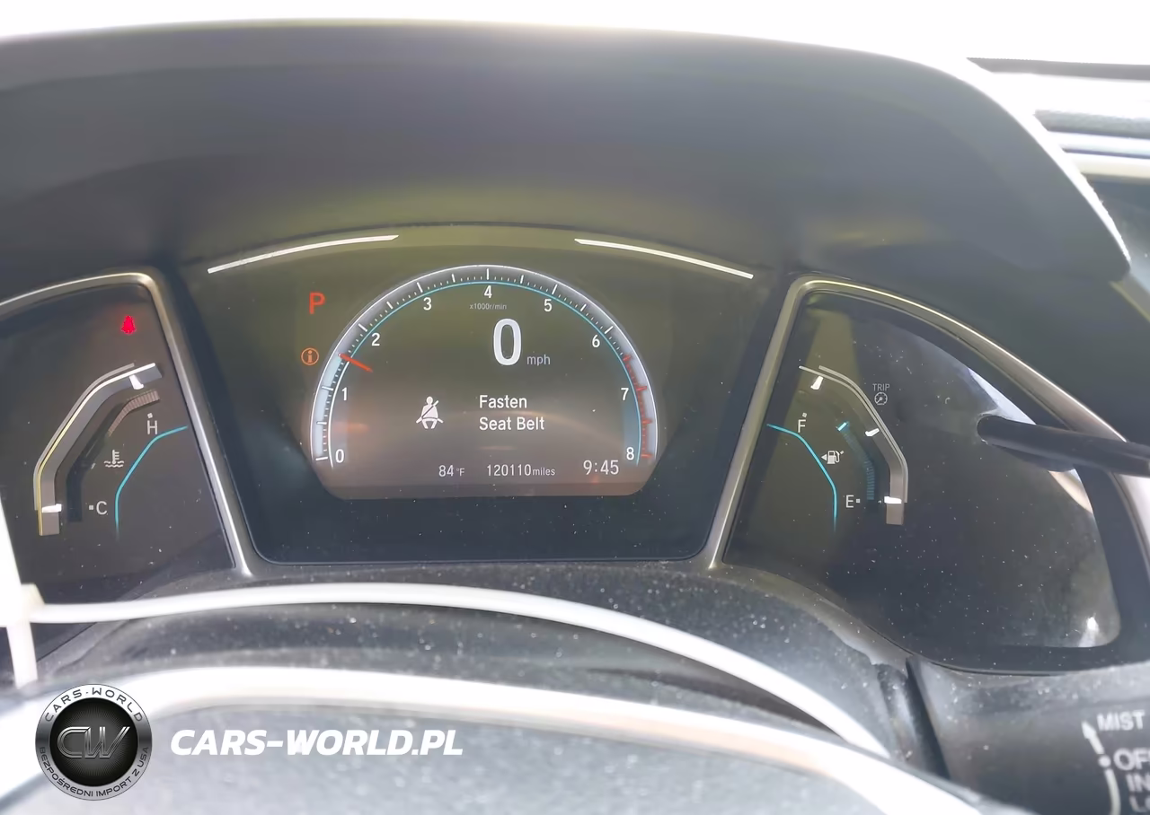 2020 Honda Civic Ex VIN:19XFC1F36LE009175 - 7