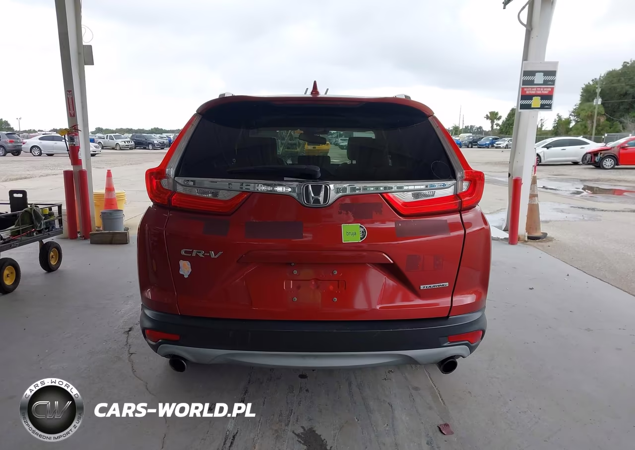 2017 Honda Cr-V Touring VIN:5J6RW1H91HL002133 - 17