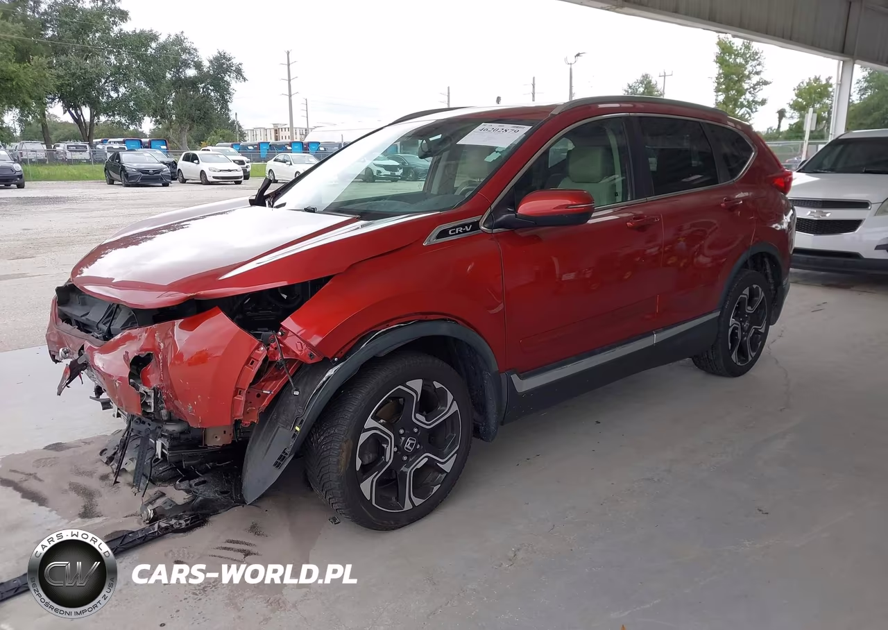 2017 Honda Cr-V Touring VIN:5J6RW1H91HL002133 - 2