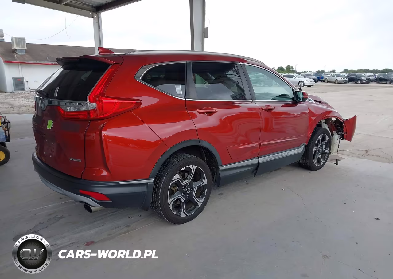 2017 Honda Cr-V Touring VIN:5J6RW1H91HL002133 - 4